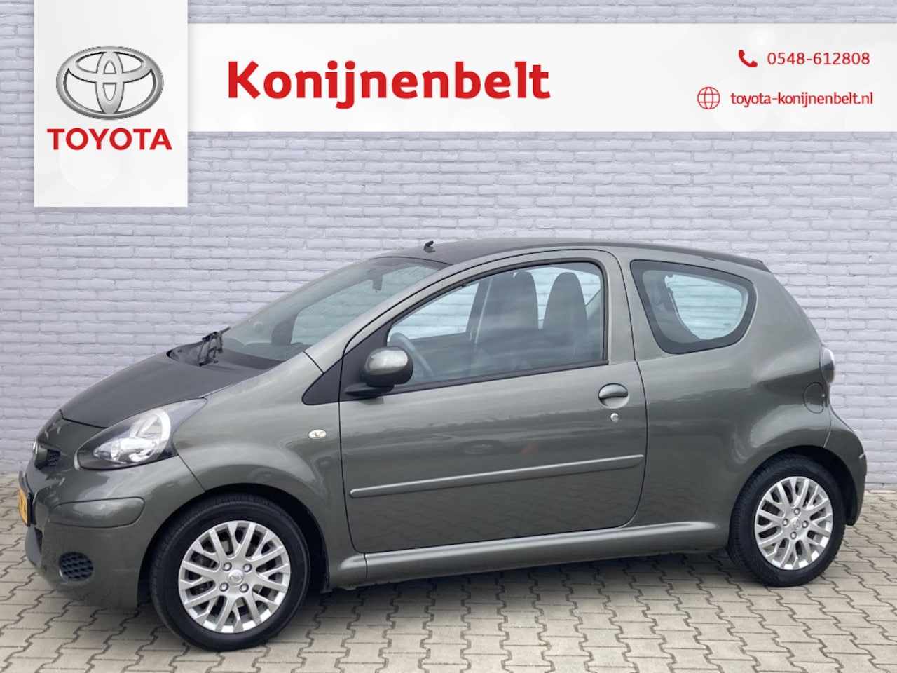 Toyota Aygo - 1.0-12V Aspiration Green Automaat 3-deurs | Airco | NL auto - AutoWereld.nl