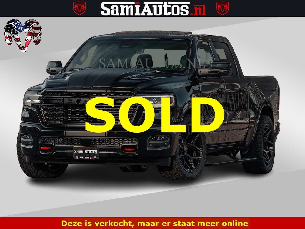 Dodge Ram Pick Up - Limited SPORT H.O 540HP 706Nm | Massage + Full Option | De Meest Luxe en Volle in zijn Kla - AutoWereld.nl