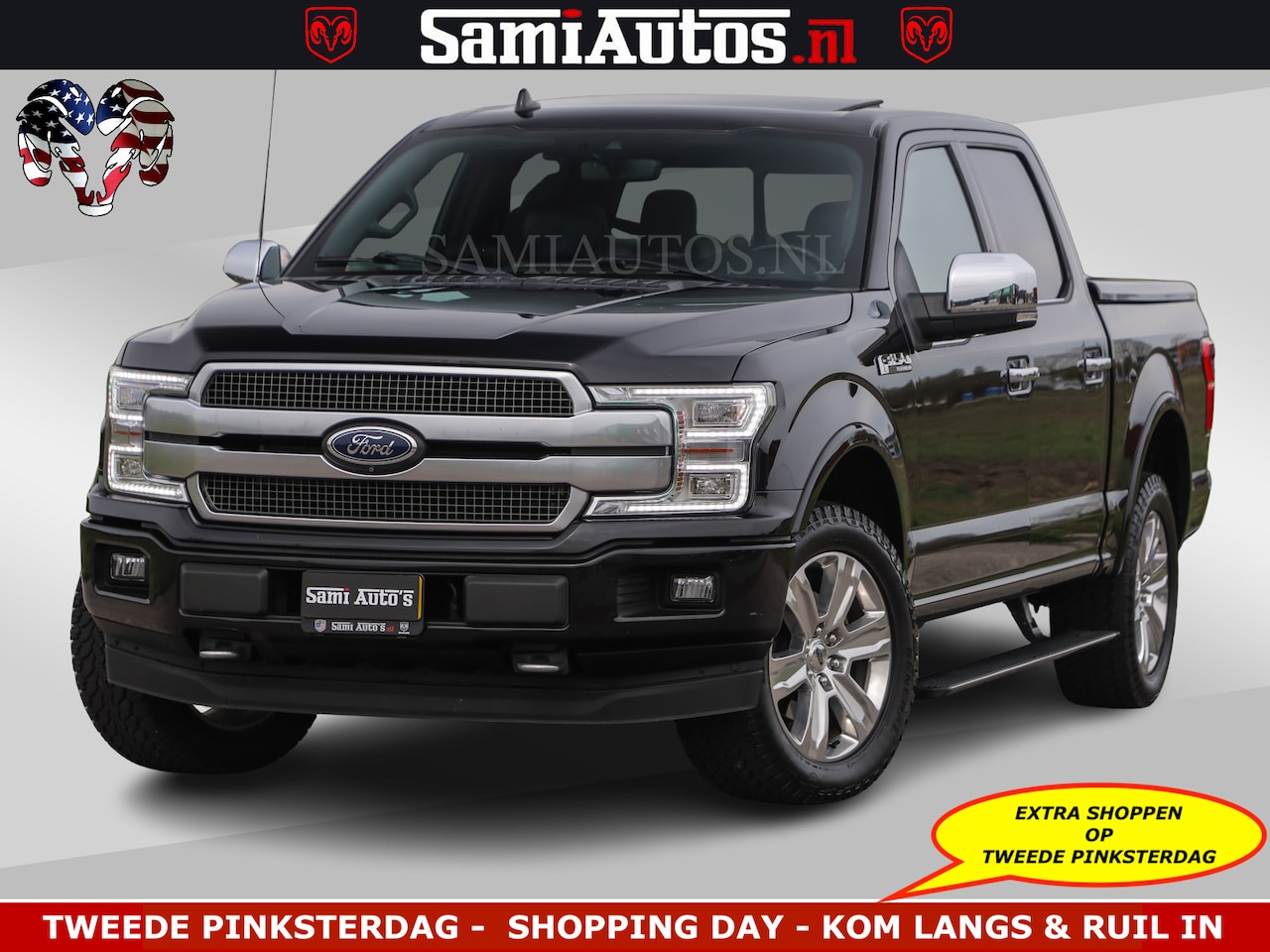 Ford F150 - USA VOL OPTIES | | MASSAGE STOELEN | 4X4 381PK |360 CAMERA | OPEN DAK | FULL LED | TONNEAU - AutoWereld.nl
