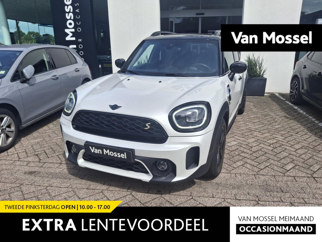 MINI Countryman - Mini 1.5 Cooper S E ALL4 | HEAD-UP | CAMERA | NAVIGATIE | ZWART DAK | STOELVERWARMING | EL - AutoWereld.nl