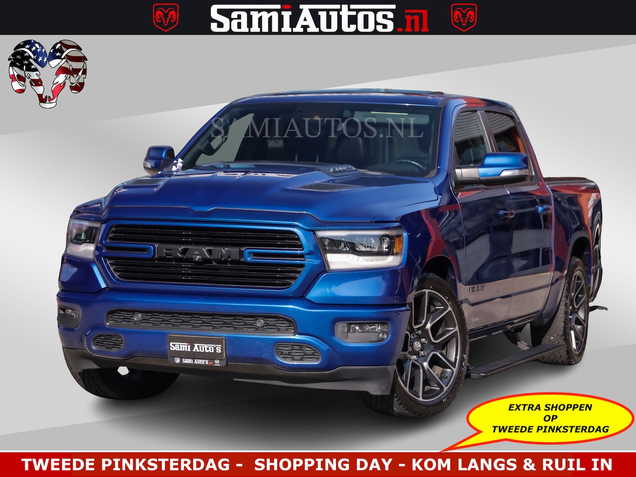 Dodge Ram Pick Up - SPORT EDITION | BOM VOL | LUCHTVERING | ADAPTIVE CRUISE | PANO DAK | 360 CAMERA | EN VEEL - AutoWereld.nl
