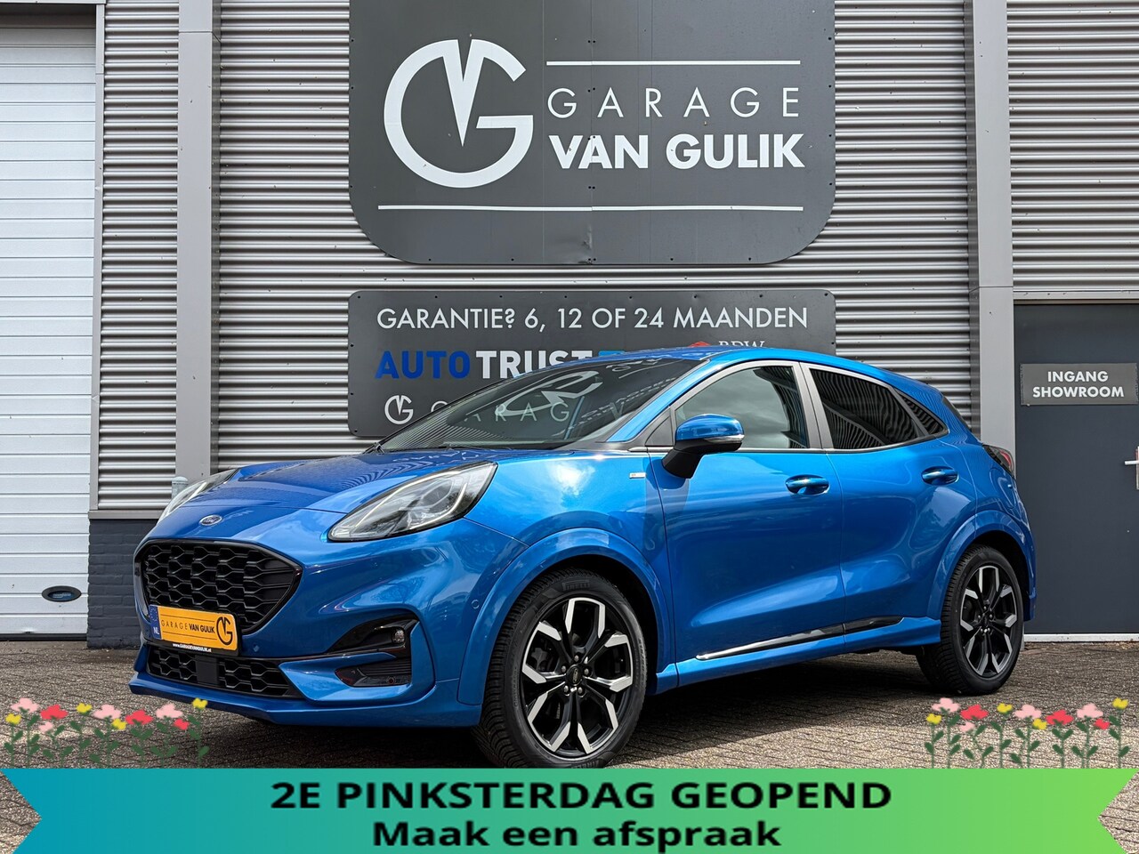 Ford Puma - 1.0 155PK Hybrid ST-Line Automaat,Navi,Clima,ACC,Stoel+Stuurverwarming,ElektrRamen+Spiegel - AutoWereld.nl
