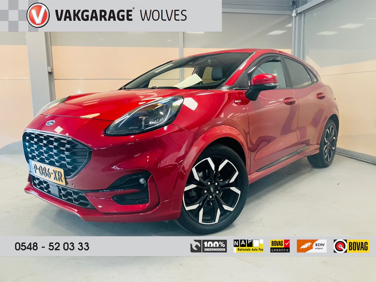 Ford Puma - 1.0 EcoBoost Hybrid ST-Line X | CAMERA | LED | NAVI | CAR PLAY | - AutoWereld.nl