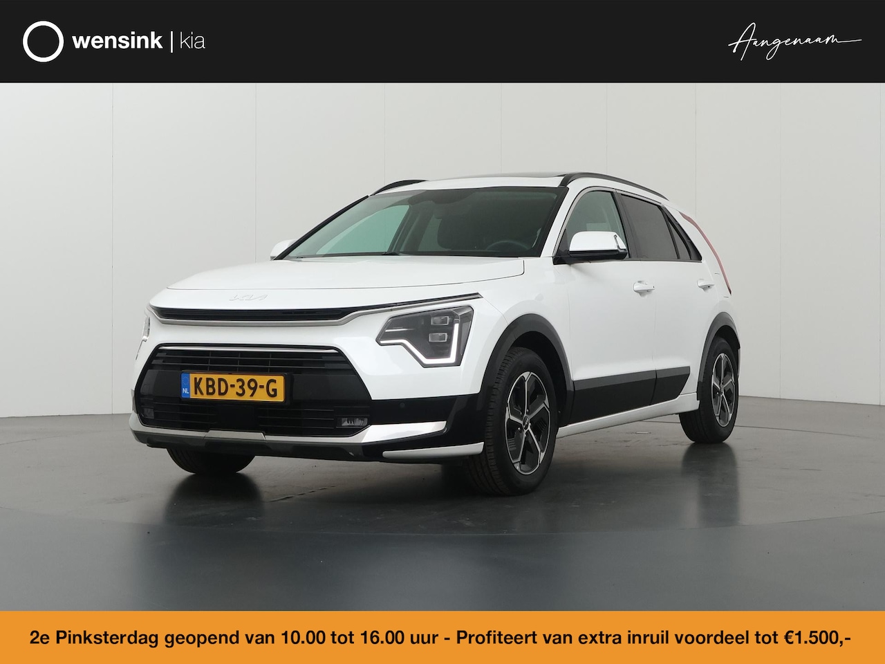 Kia Niro - 1.6 GDi Hybrid DynamicPlusLine | Panoramadak | Stoel/Stuurwielverwarming | Head-Up Display - AutoWereld.nl