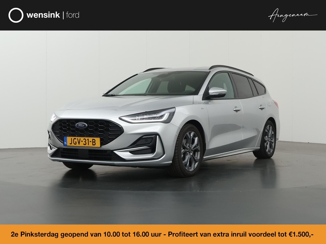 Ford Focus Wagon - 1.0 EcoBoost Hybrid ST Line | Winterpakket | Cruise Control Adaptief | Parkeercamera | Nav - AutoWereld.nl