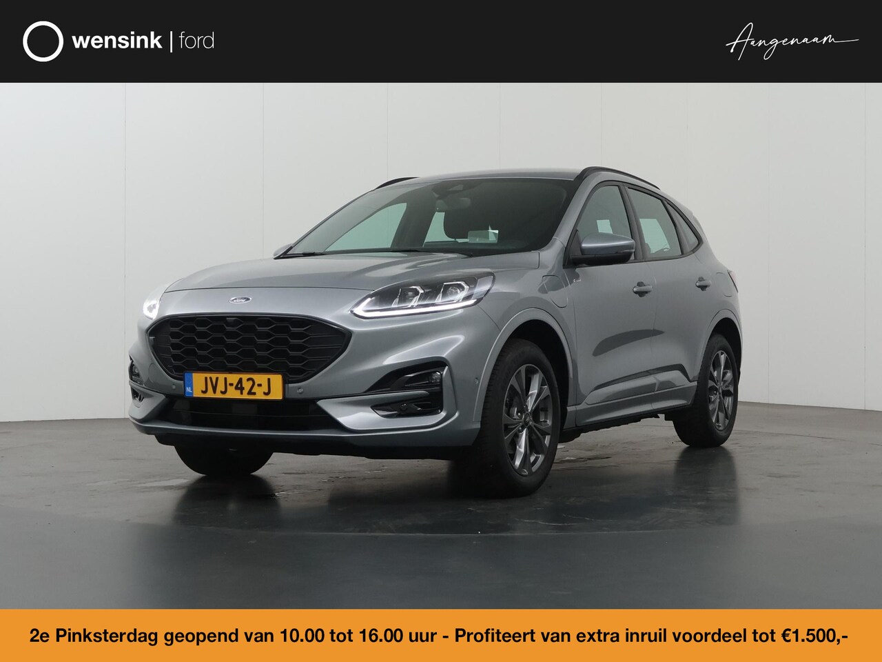 Ford Kuga - 2.5 PHEV ST-Line | Verwarmde voorstoelen | Cruise Control Adaptief | Head-Up | Parkeercame - AutoWereld.nl