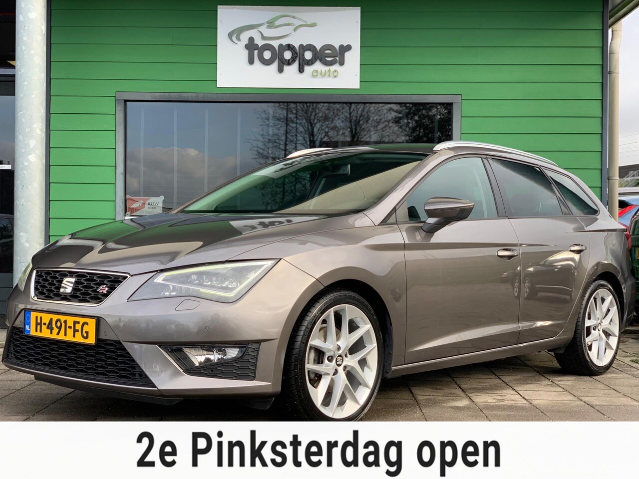 SEAT Leon ST - 1.4 TSI FR Style Business | Cruise Control | Navi | LED | Elekt.Ramen | - AutoWereld.nl