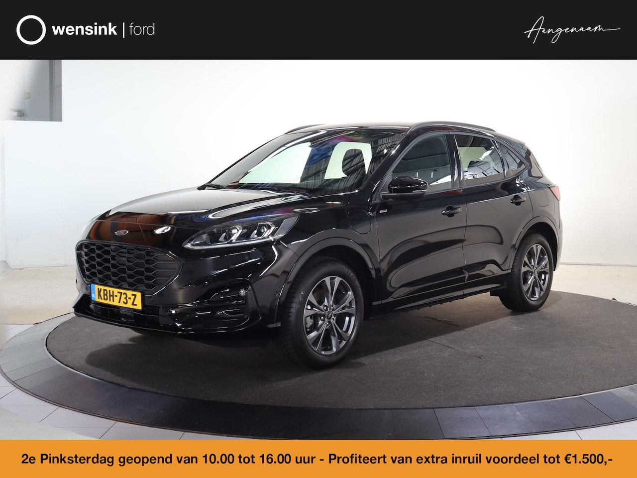 Ford Kuga - 2.5 PHEV ST-Line X | Elek. Trekhaak | Winterpakket | Cruise Control Adaptief | HUD | Parke - AutoWereld.nl