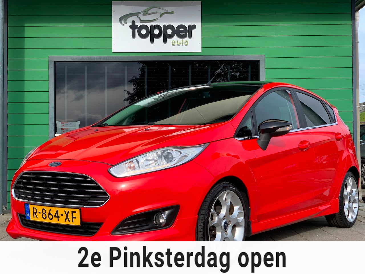 Ford Fiesta - 1.0 EcoBoost Titanium|2e Eigenaar|Airco|Sportuitlaat - AutoWereld.nl