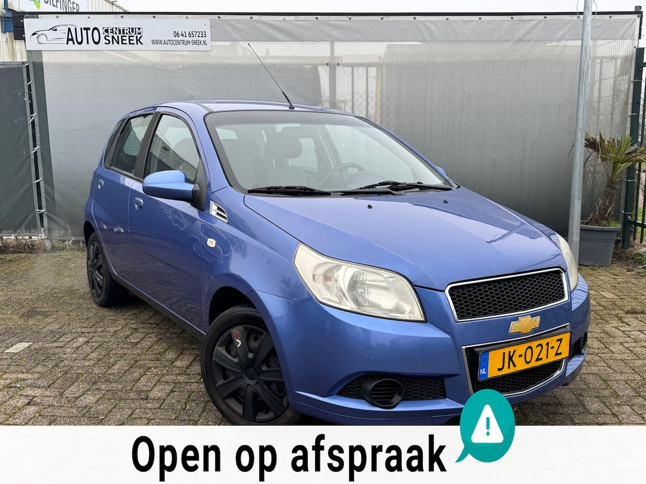 Chevrolet Aveo - 1.2 16V L B-clever - NWE APK - Elektr ramen - AutoWereld.nl