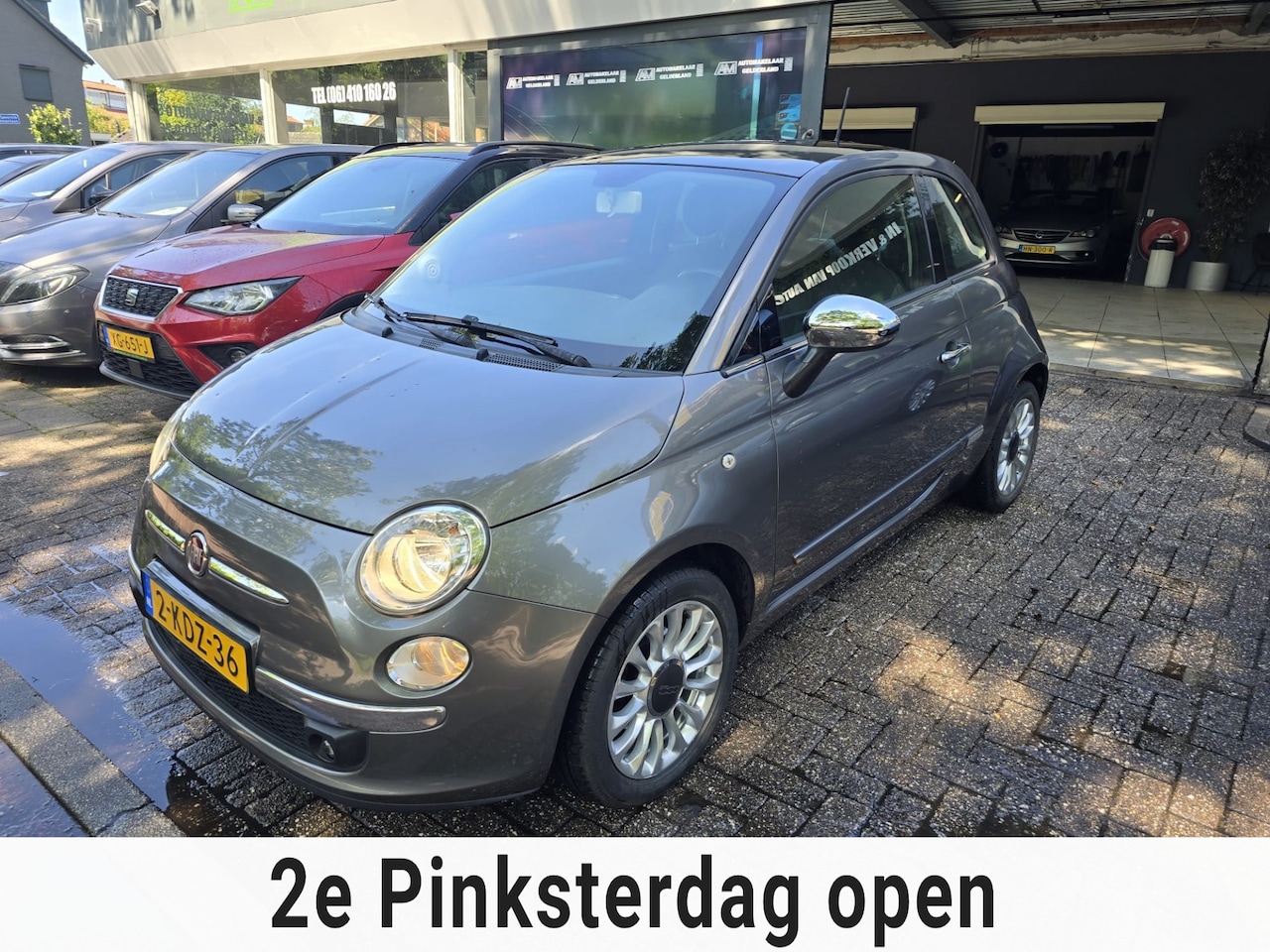 Fiat 500 - 1.0 TwinAir Lounge | 12MND GARANTIE | AIRCO | PANO | ELEC RAMEN | LMV | NW APK | - AutoWereld.nl