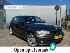 BMW 1-serie - 120i Graphite -Clima-Cruise-PDC-Leder-APK 05-27