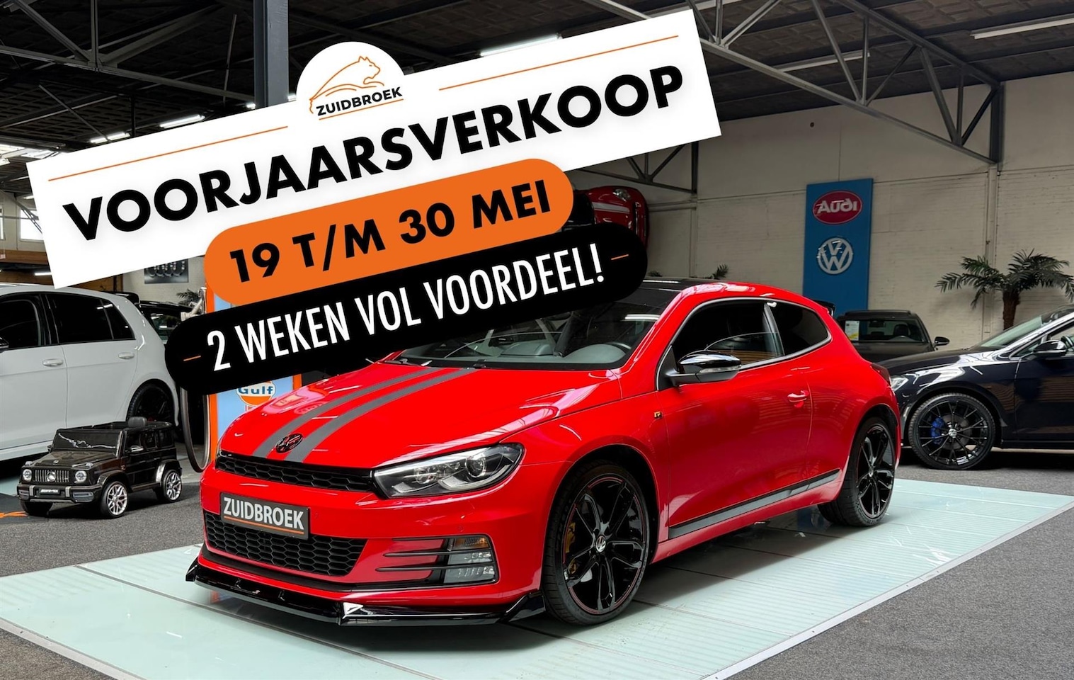 Volkswagen Scirocco - 2.0 TSI R-Line | Maxton | Navi | uiterst dikk! - AutoWereld.nl