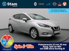 Nissan Micra - IG-T Tekna 100pk Airco | Camera | Cruise | Navi | Parkeersens. achter