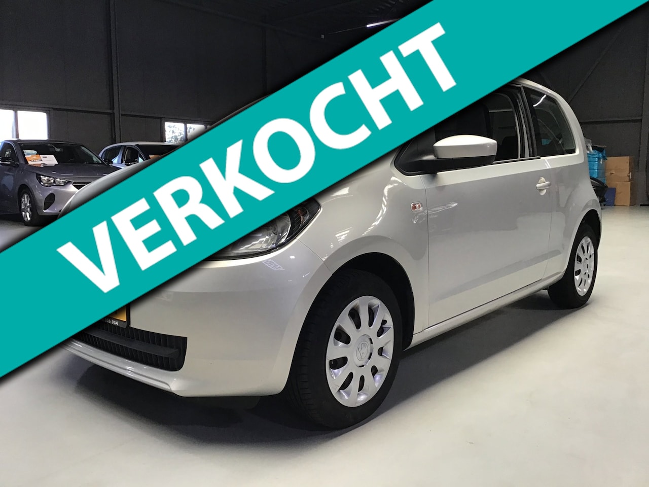 Skoda Citigo - 1.0 Greentech Ambition I Navi I Airco I New Apk + Kln Brt I Elec Ramen I Centr deurvergr. - AutoWereld.nl