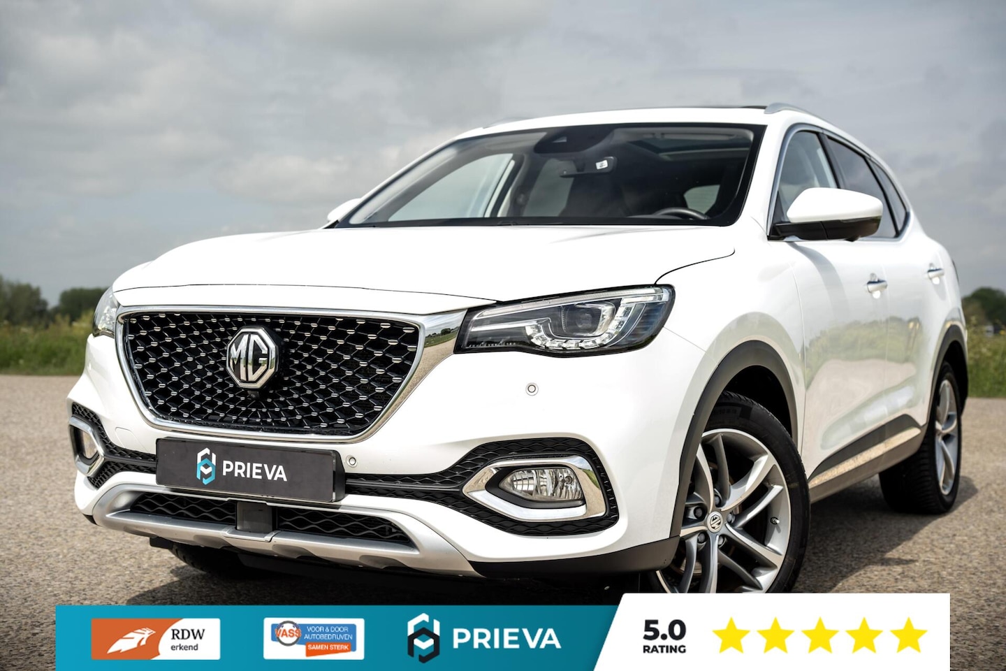 MG EHS - - 1.5 TGDI PHEV 258pk Luxury | Leder | Panoramadak | 360 camera - AutoWereld.nl