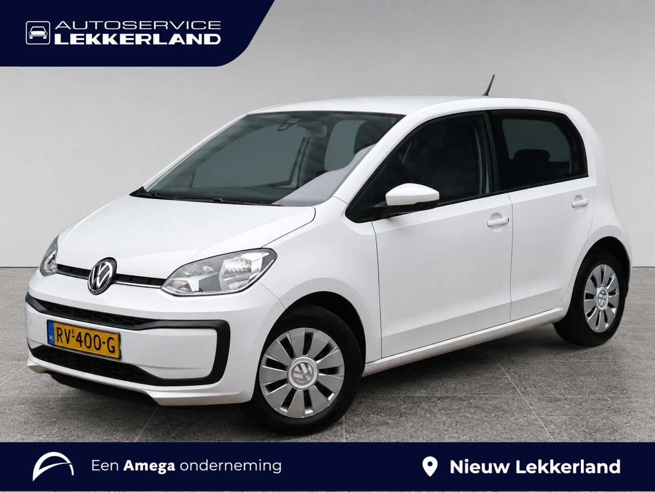 Volkswagen Up! - 5-deurs move up! 1.0 BMT 60pk | AIRCO | DAB+ | BLUETOOTH | ELEKTRISCH PAKKET | - AutoWereld.nl
