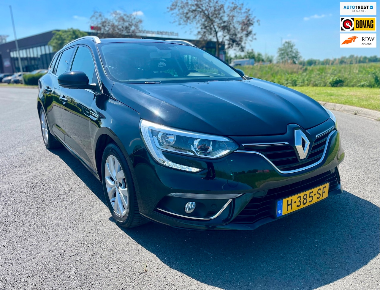 Renault Mégane Estate - 1.3 TCe Limited 1.3 TCe Limited, 140PK, Trekhaak, Cam, Pdc, Navi, Stoelverw, Keyless, Dealer oh! - AutoWereld.nl