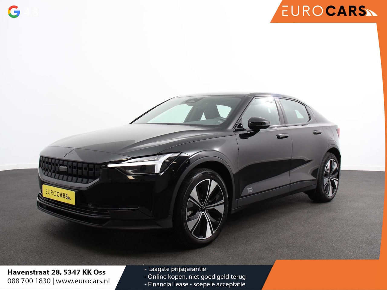Polestar 2 - Standard Range Single Motor 69 kWh 360* Camera Dab Led Verwarmde voorstoelen Navigatie App - AutoWereld.nl