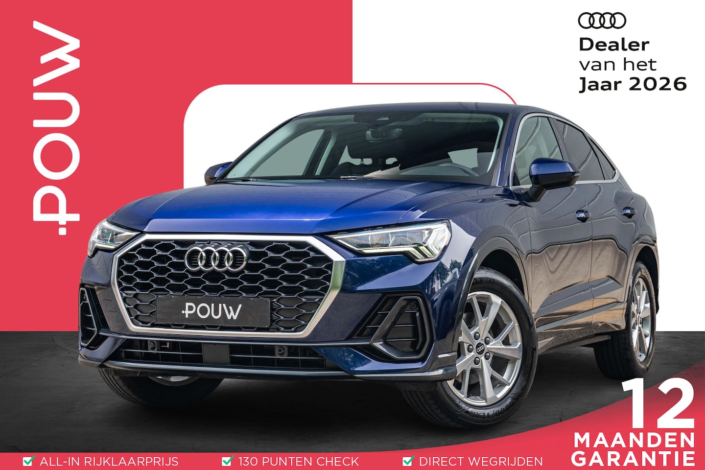 Audi Q3 Sportback - 35 TFSI 150pk Advanced Edition | Achteruitrijcamera | Keyless | PDC V/A | Virtual Cockpit - AutoWereld.nl