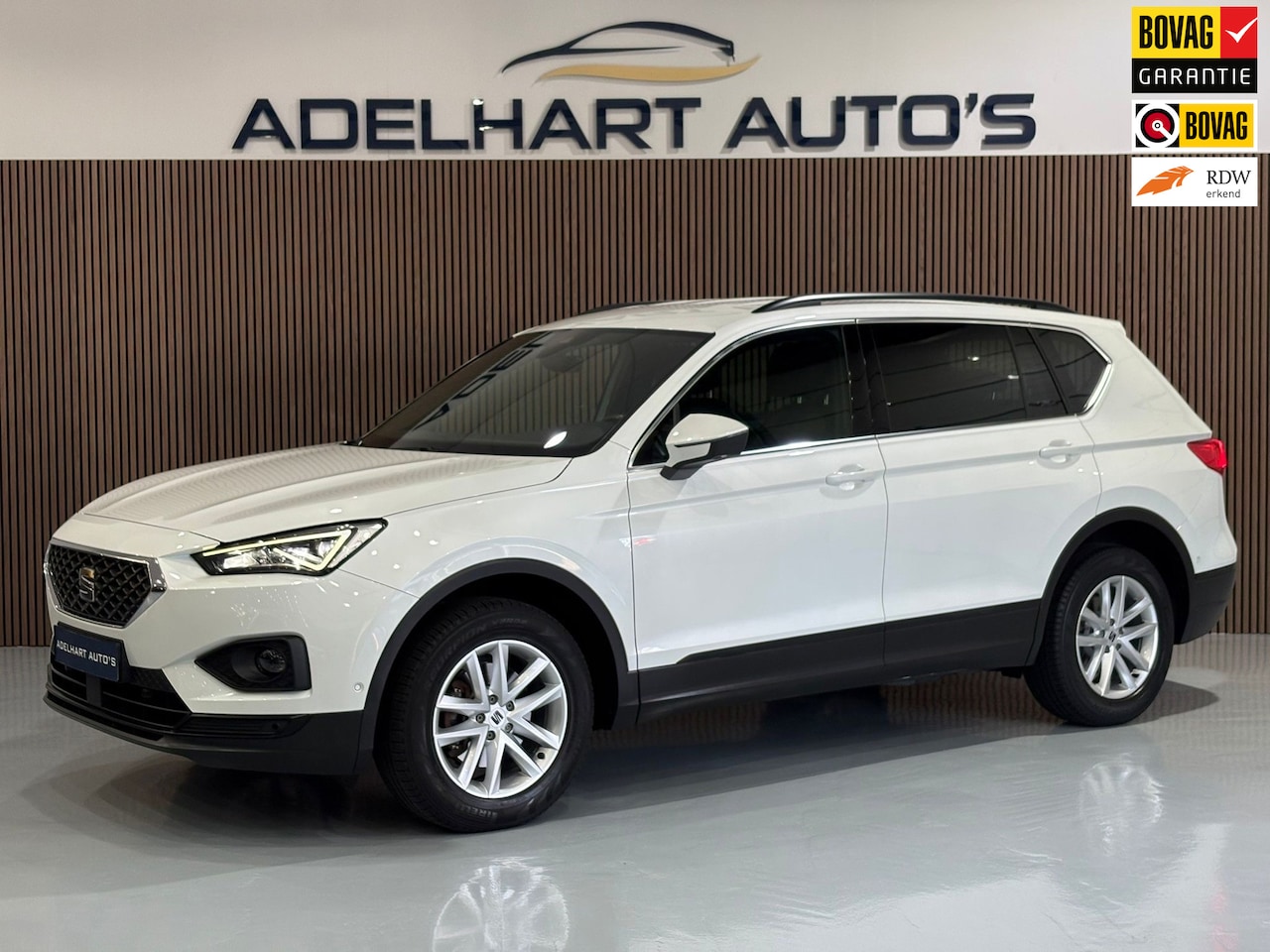 SEAT Tarraco - 1.5 TSI Xcellence Business Intense 7pers Automaat / Navigatie full map / Camera / Adaptive - AutoWereld.nl