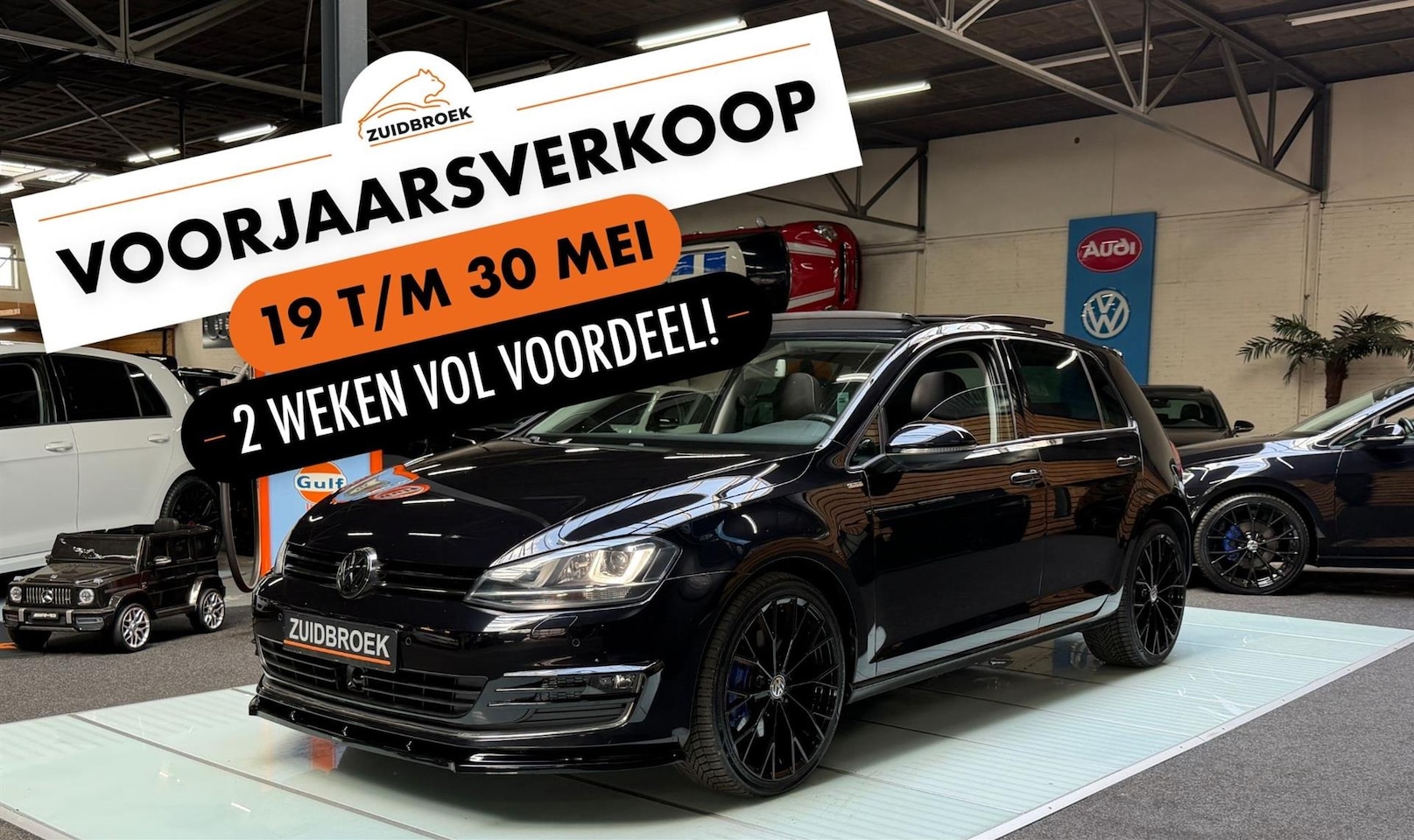 Volkswagen Golf - VII 1.4 TSI R-Line | Pano | Maxton | Cruise | Navi - AutoWereld.nl