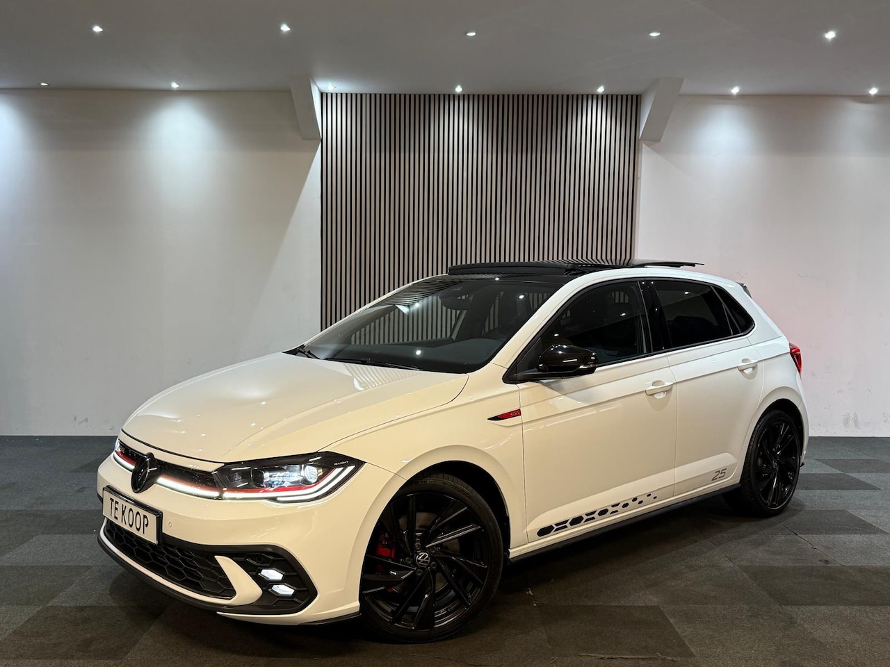 Volkswagen Polo - 2.0 TSI GTI 25 Edition Pano l Camera l IQ l Leder l Keyles l Stoelverwarming l BomVol! - AutoWereld.nl