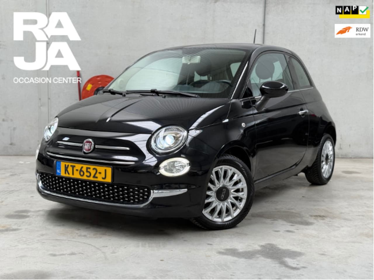 Fiat 500 - 0.9 TwinAir Turbo Lounge NAP Airco Pano Navi Bluetooth - AutoWereld.nl