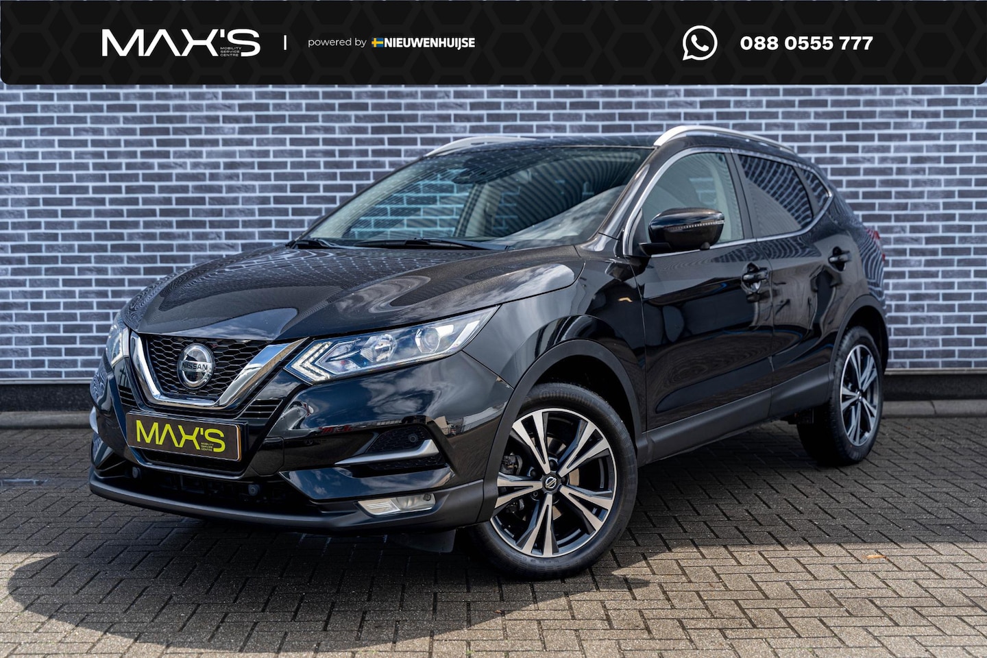 Nissan Qashqai - 1.3 DIG-T 140 N-Connecta | Panoramadak | 360 Graden Camera | Parkeersensoren | Navigatie | - AutoWereld.nl