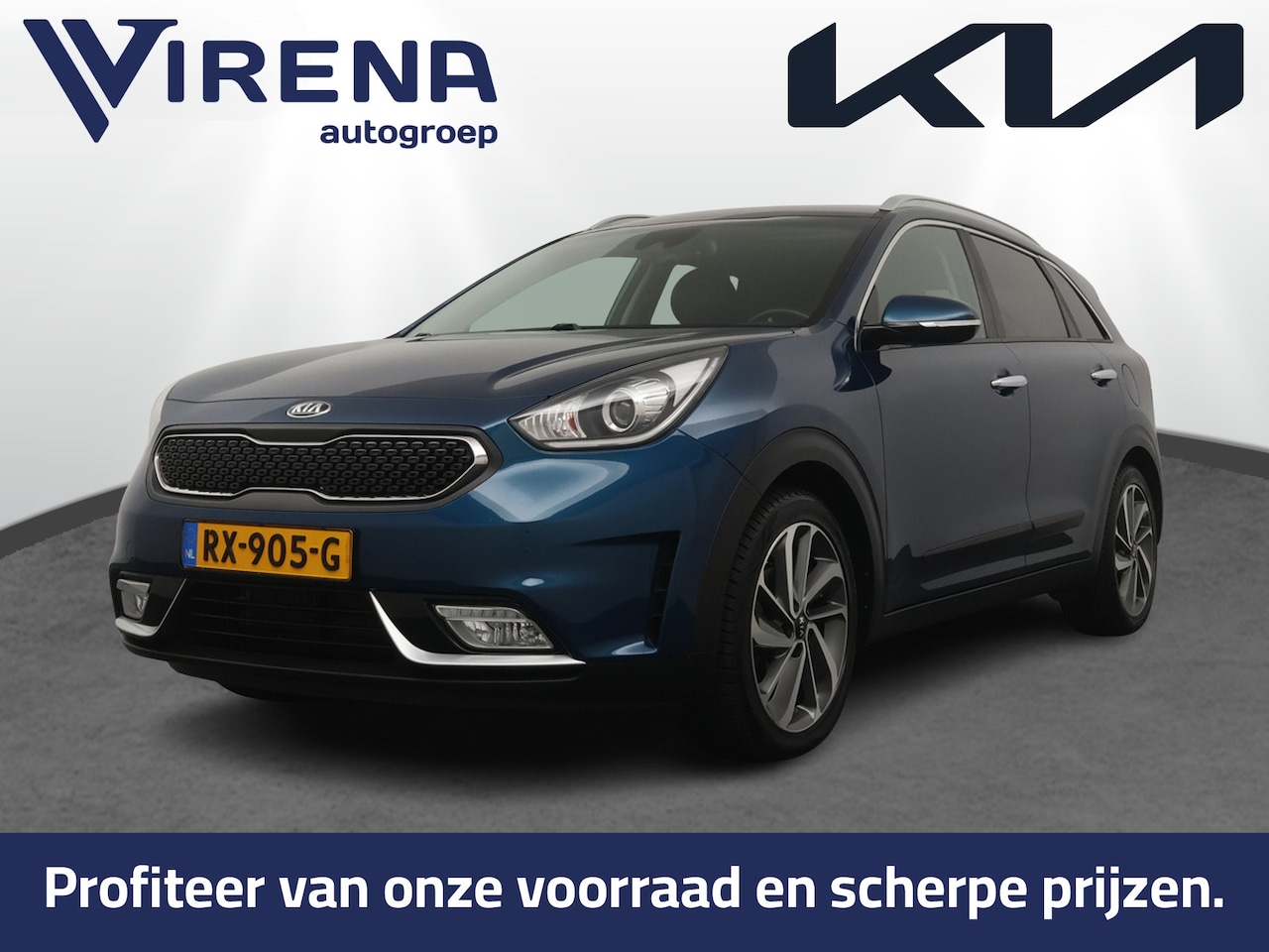 Kia Niro - 1.6 GDi Hybrid First Edition - Trekhaak - All-Season banden - Camera - AppleCarplay - Andr - AutoWereld.nl