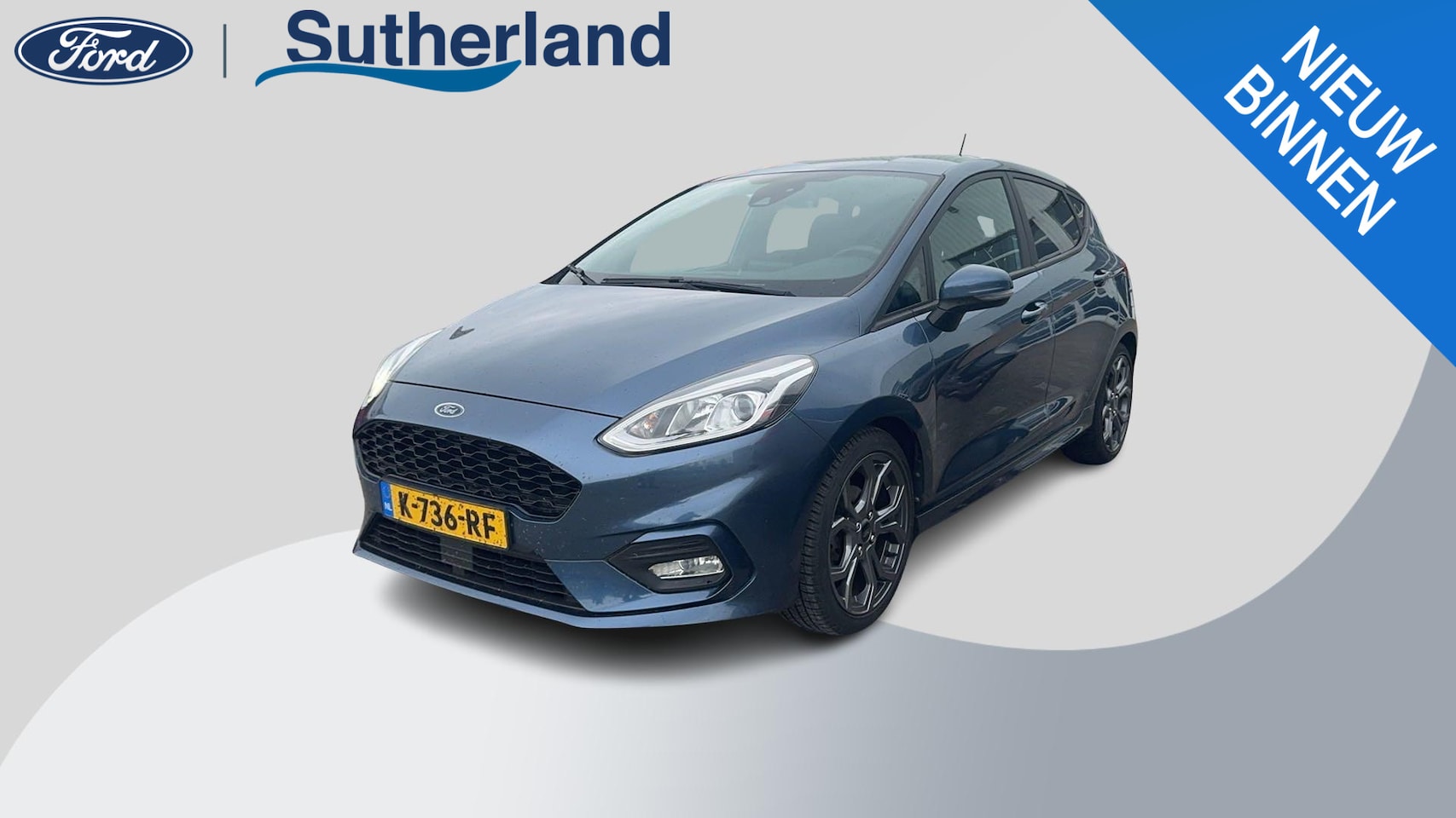 Ford Fiesta - 1.0 EcoBoost ST-Line Winterpakket | Navigatie | Cruise Control | PDC achter - AutoWereld.nl