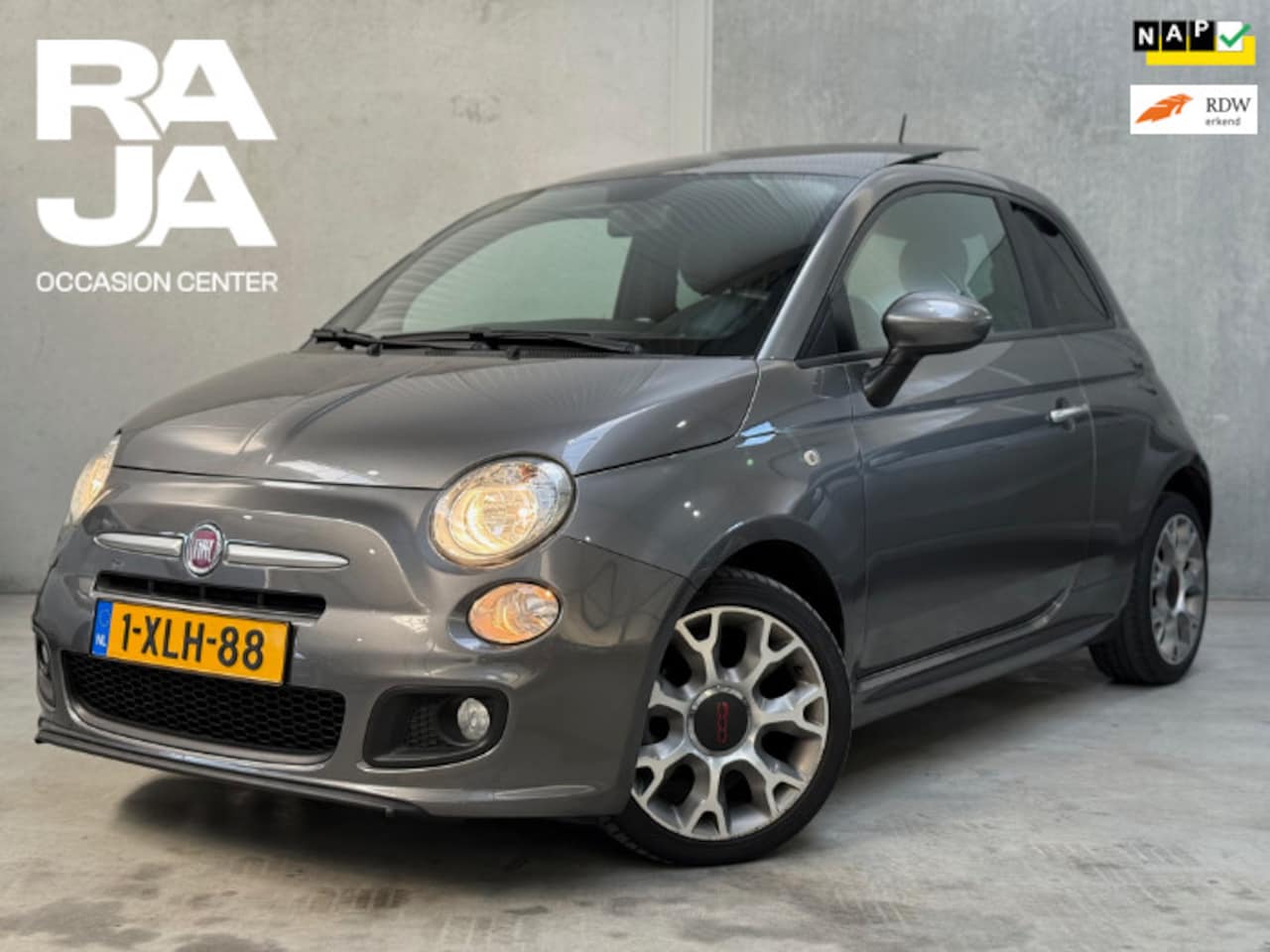 Fiat 500 - 0.9 TwinAir Turbo 500S 80PK NAP Pano Airco Uniek - AutoWereld.nl