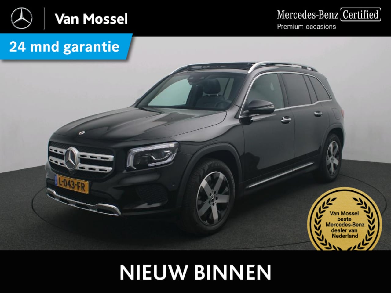 Mercedes-Benz GLB - 200 Business Solution Luxury / Panaroma-dak / Memory-Stoelen / Achteruitrijcamera / - AutoWereld.nl