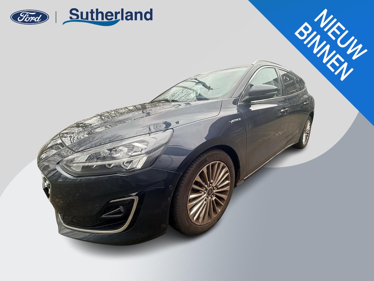 Ford Focus Wagon - 1.0 EcoBoost Vignale 125pk | Panoramadak | Vol Leder | Adaptive cruise control | Winter Pa - AutoWereld.nl