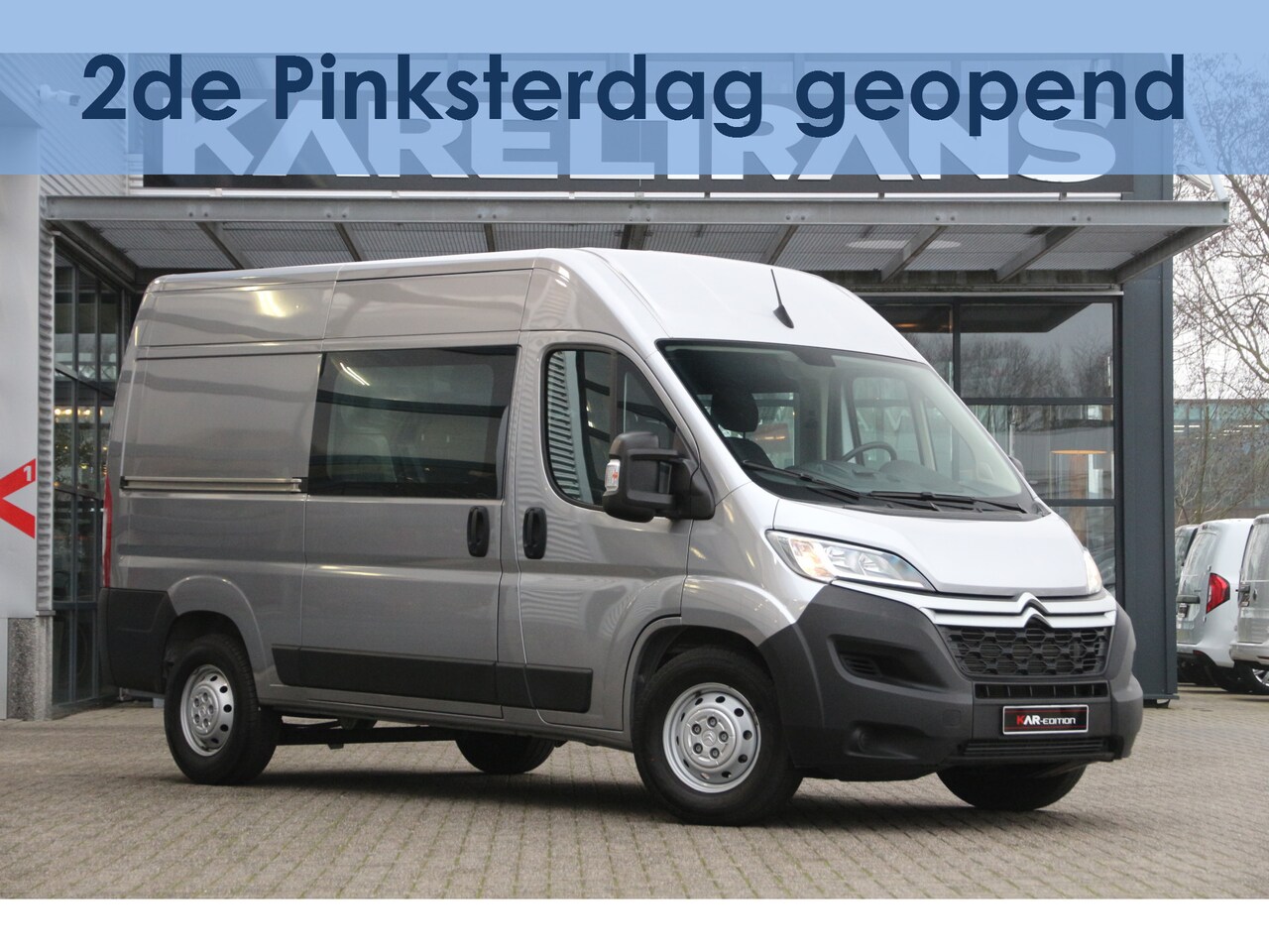 Citroën Jumper - 2.2 BlueHDi 140 | DC | L2H2 | 3t trekgewicht | Navi | Camera | Cruise | Airco.. - AutoWereld.nl