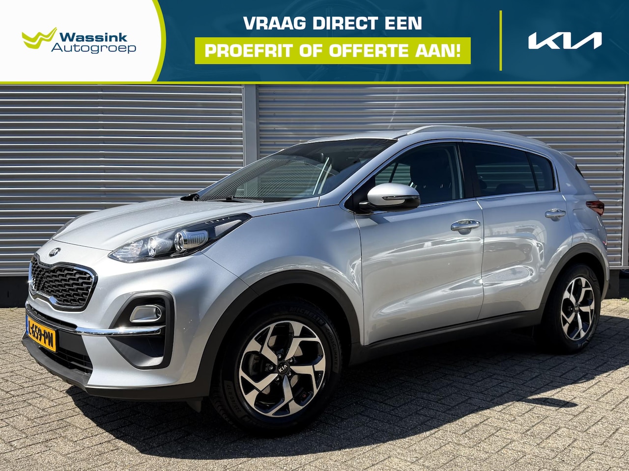 Kia Sportage - 1.6 GDI DynamicLine | Navigatie | Climate Control | Camera | - AutoWereld.nl