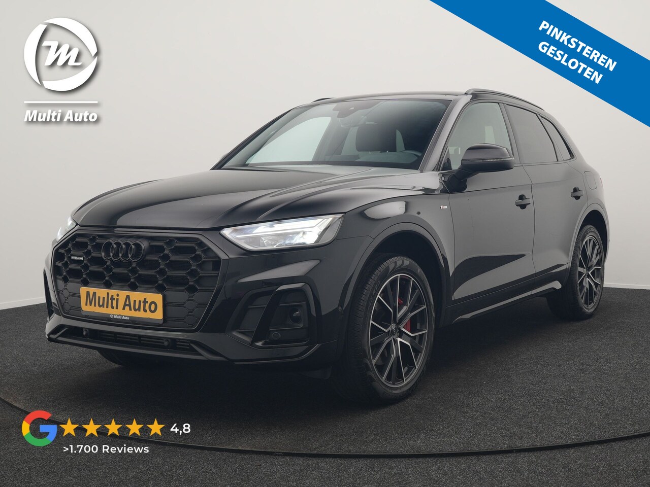 Audi Q5 - 50 TFSI e S edition PHEV 300pk Dealer O.H. | Trekhaak Af Fabriek | Camera | Lederen Sports - AutoWereld.nl