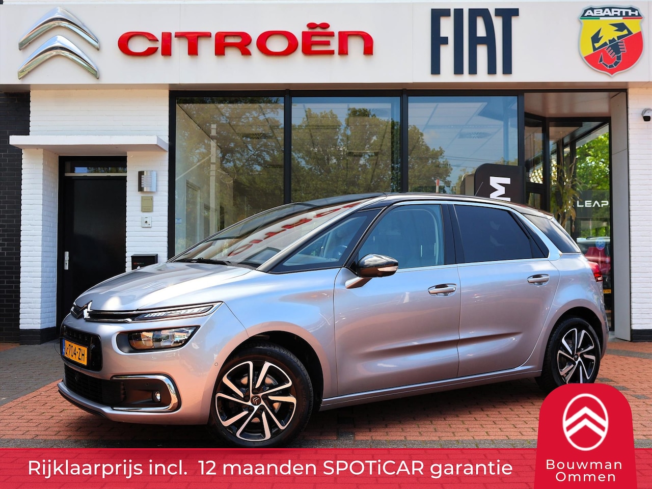 Citroën C4 SpaceTourer - PureTech 130PK S&S EAT8 Automaat Shine, Rijklaarprijs | Adaptieve Cruise | Trekhaak afn. | - AutoWereld.nl