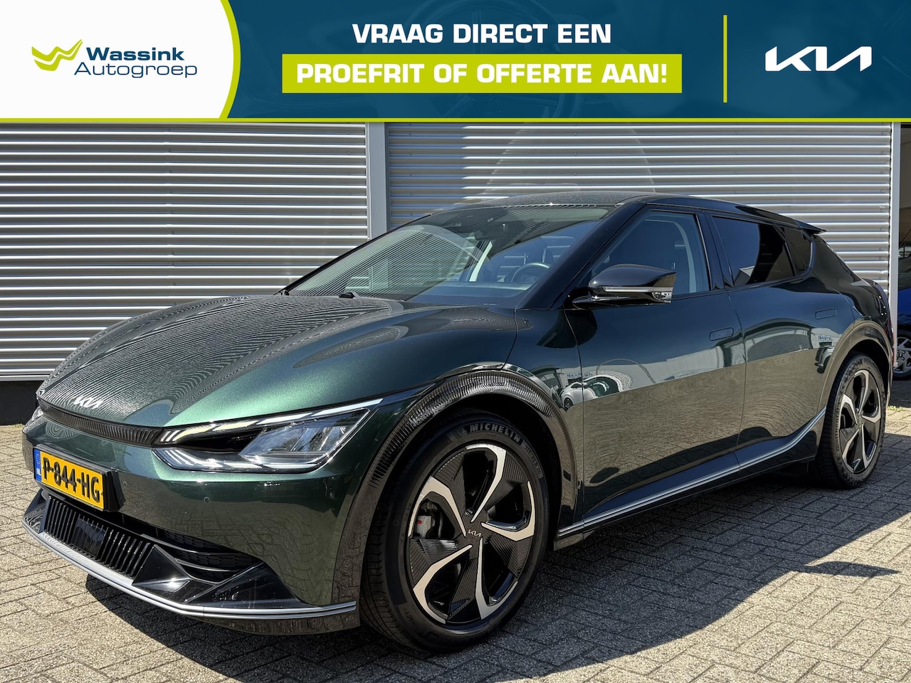Kia EV6 - Plus 77.4 kWh | Stoelventilatie | Stoel/Stuurwielverwarming | Meridian | Memory | SOH 97% - AutoWereld.nl