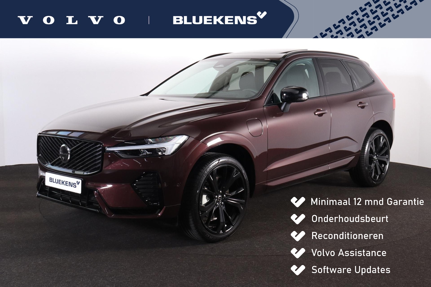 Volvo XC60 - T8 Recharge AWD Ultra Dark - Panorama/schuifdak - IntelliSafe Assist & Surround - 360º Cam - AutoWereld.nl