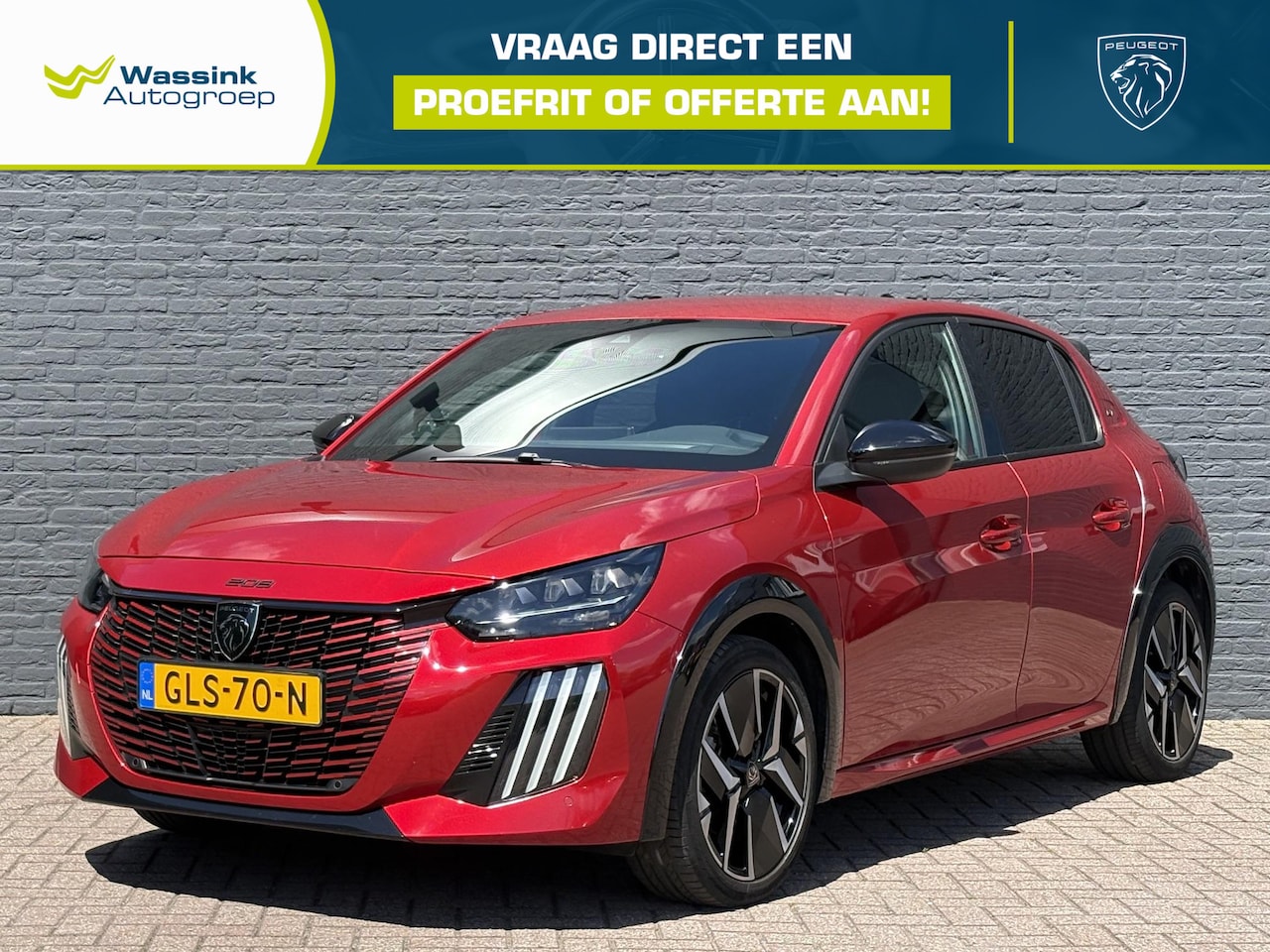 Peugeot 208 - Hybrid 100 e-DCS6 GT 1e Eigenaar | Digital Cockpit | Automaat | Sensoren Voor + achter | C - AutoWereld.nl