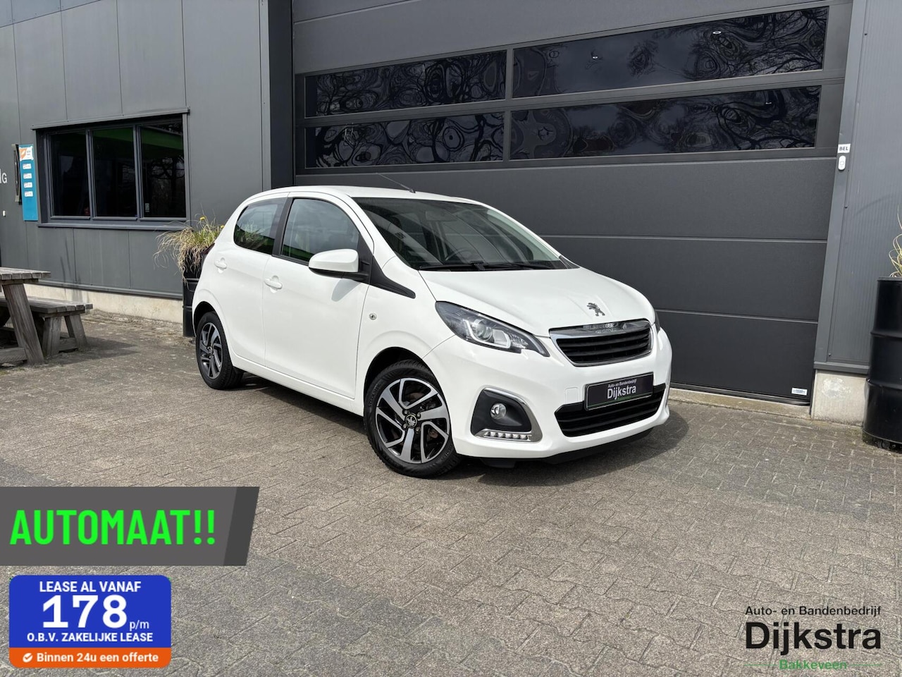 Peugeot 108 - 1.0 e-VTi Allure AUTOMAAT/ Airco/ L.M. velgen/ Stuurwielbediening/ In hoogte verstelbare s