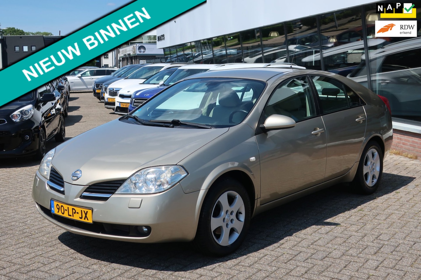 Nissan Primera - 2.0 Acenta. Adap.CRUISE_A.KAMERA_NAP. - AutoWereld.nl