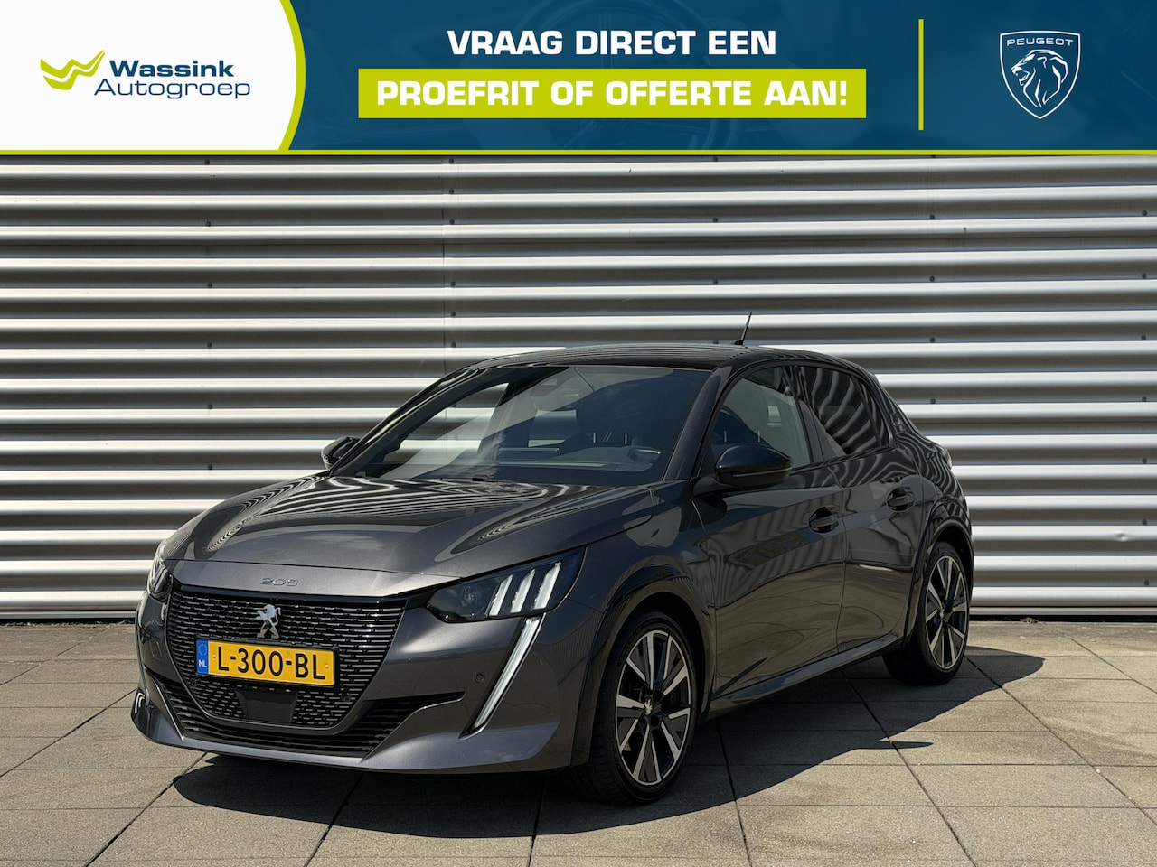 Peugeot 208 - 1.2 PureTech GT-Line 100 PK | Navigatie | Camera | Climate Control | 17 Inch | LED | Panor - AutoWereld.nl
