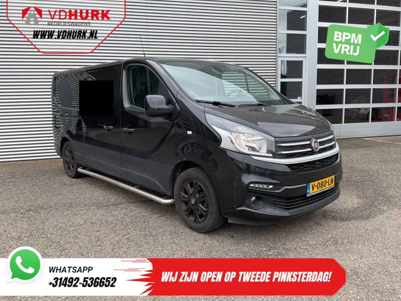 Fiat Talento - 1.6 MJ EcoJet 145 pk Climate/ 270Gr.Deuren/ Navi/ Cruise/ Camera/ Sidebars/ 17”LMV/ PDC/ T - AutoWereld.nl