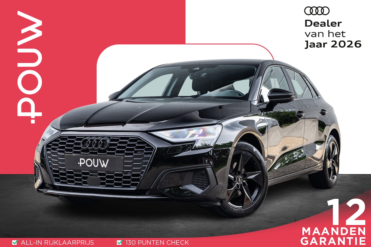 Audi A3 Sportback - 30 TFSI-110pk Pro Line | Cruise Control | PDC | Smartphone Interface - AutoWereld.nl