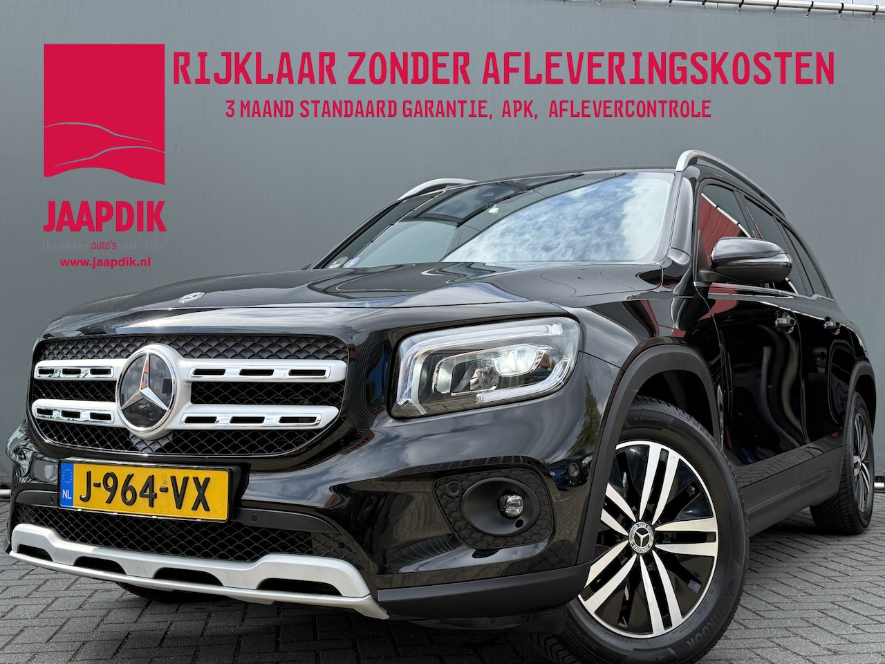 Mercedes-Benz GLB - BWJ 2020 200 164 PK Advantage AUTOMAAT | TREKHAAK | FULL LED | HALF LEDER | ELEKTR. ACHTER - AutoWereld.nl
