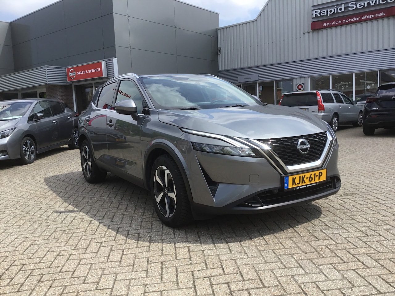 Nissan Qashqai - 1.3 MHEV MT 140 N-Connecta+Design Pack+Electr.A.Klep - AutoWereld.nl