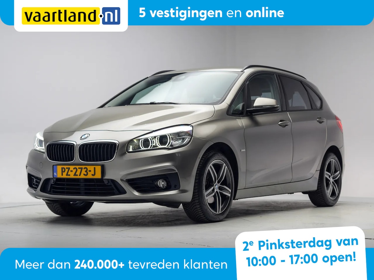 BMW 2-serie Active Tourer - 218i High Executive Aut. [ Sportstoelen Head-up Leder ] - AutoWereld.nl
