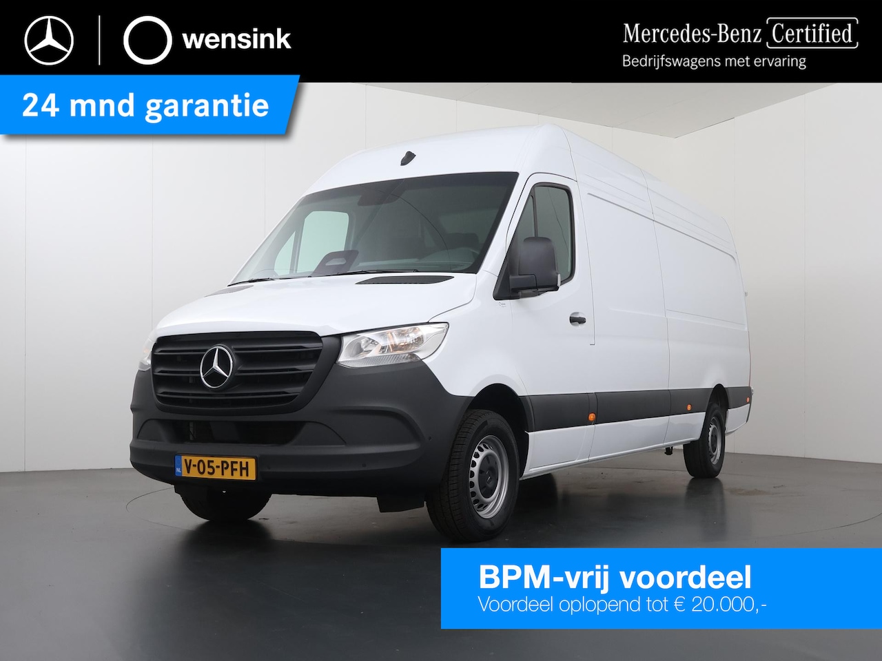 Mercedes-Benz Sprinter - 317 CDI | Aut. | L3 H2 | Pro | Parkeercamera | Airco | Cruise Control | Stoelverwarming | - AutoWereld.nl